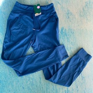 Halara nwt blue joggers size small